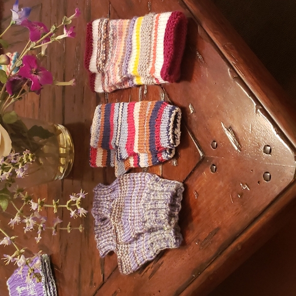 COPY - Hand made knit fingerless wrist warmer glo… - Picture 7 of 11